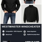 CGB-2026-PEPE JEANS-WESTMINSTER WINDCHEATER BLACK