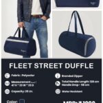 CGB-2026-PEPE JEANS-FLEET STREET DUFFLE NAVY BLUE