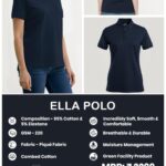 CGB-2026-PEPE JEANS-ELLA POLO NAVY BLUE