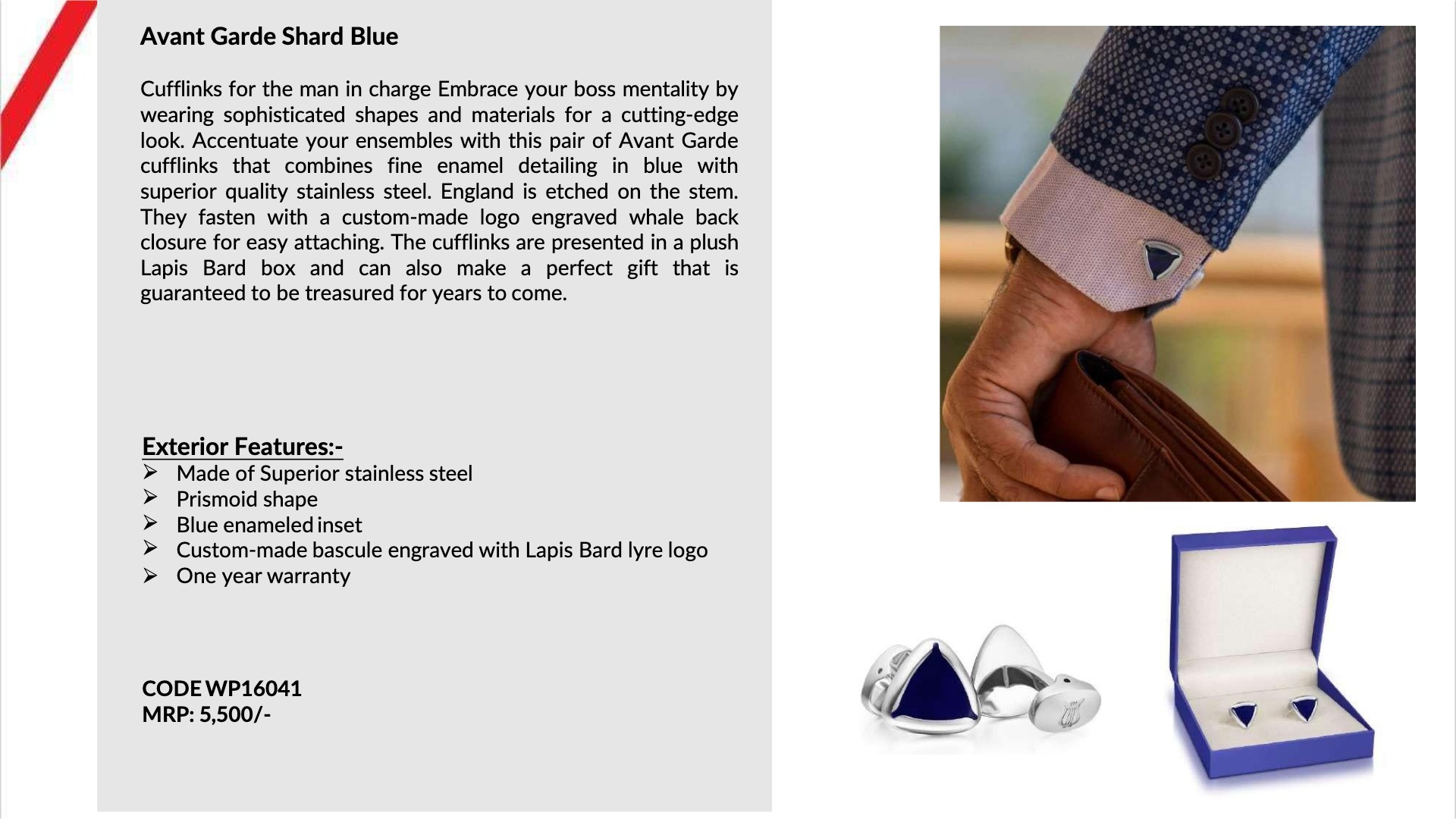 CGB5885 CGB-2026-LAPIS BIRD-015 - Image 1