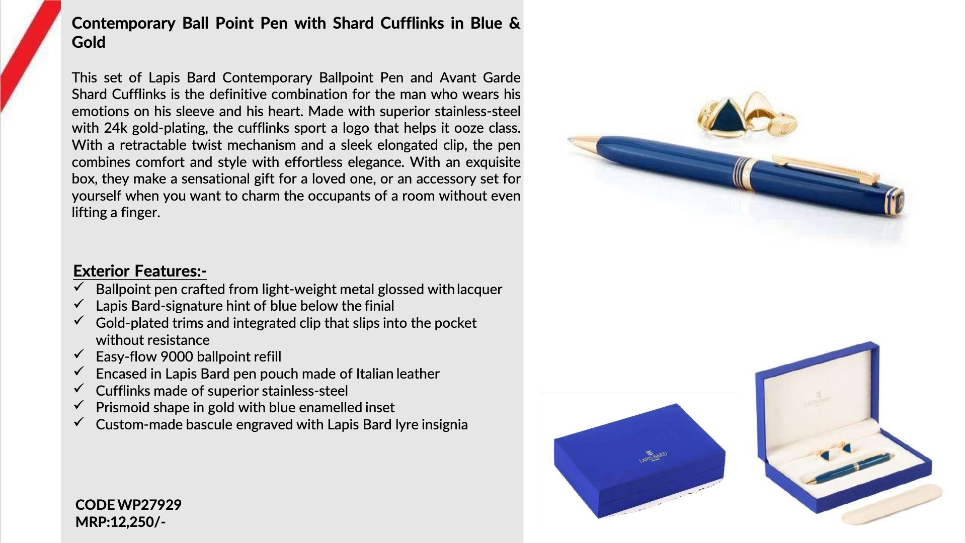 CGB5888 CGB-2026-LAPIS BIRD-018 - Image 1