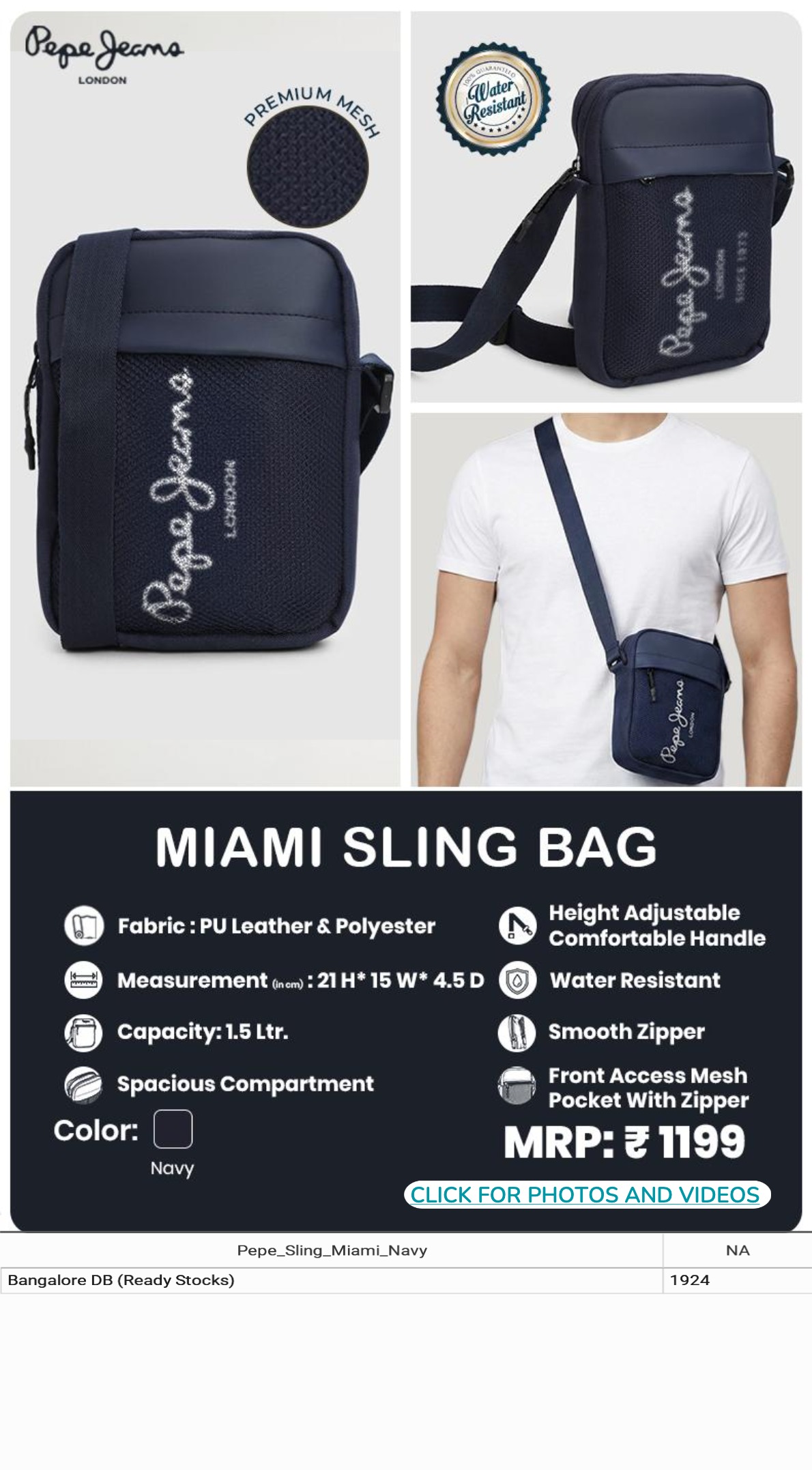 CGB4772 CGB-2026-PEPE JEANS-047 - Image 1