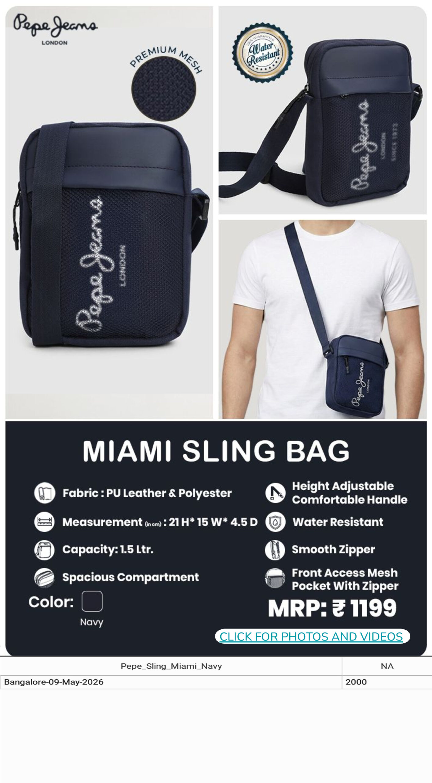 CGB4819 CGB-2026-PEPE JEANS-063 - Image 1